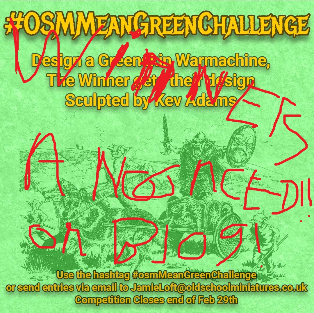 OSM Mean Green Challenge- WINNERS ANNOUNCED!
